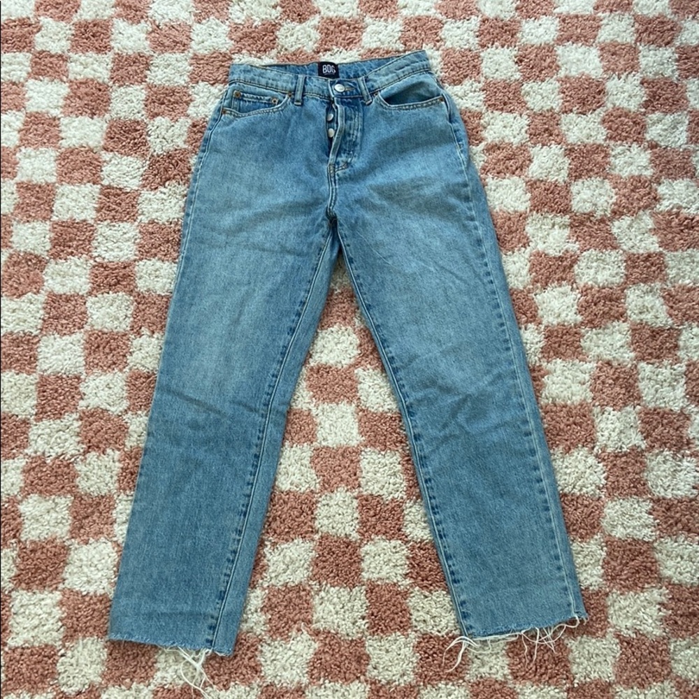 BDG Slim Straight Raw Hem Jeans NWOT